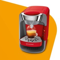 Machine a café multi-boissons BOSCH Tassimo Suny TAS32 - Rouge coquel