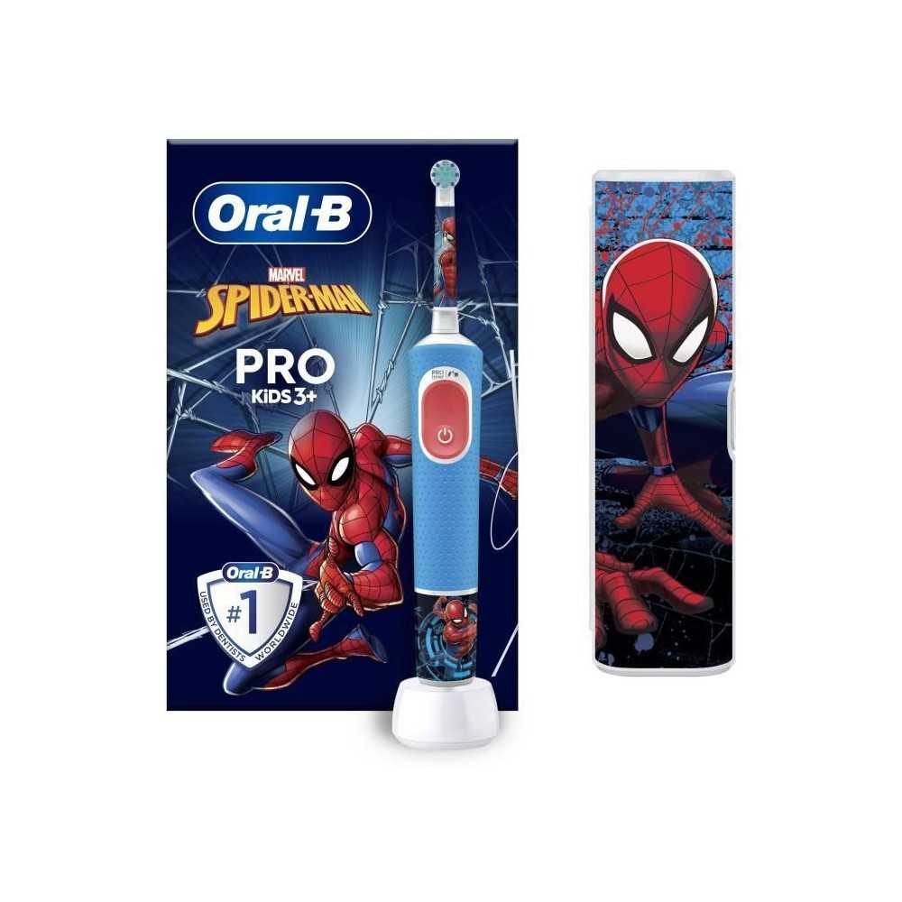 Brosse a dents électrique - ORAL-B - Kids 1 manche Marvel Spider-Man