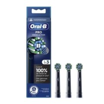 Brossettes pour brosse a dents Oral-B Pro Cross Action Noire - 3 unit