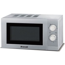 Micro-ondes - BRANDT SM2016S - 700W - 20L - Silver