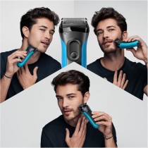 Rasoir électrique barbe homme - BRAUN - Series 3 Shave & Style 3010BT