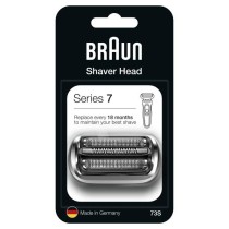 Accessoire rasage Braun TETE DE RASOIR 73S Argenté