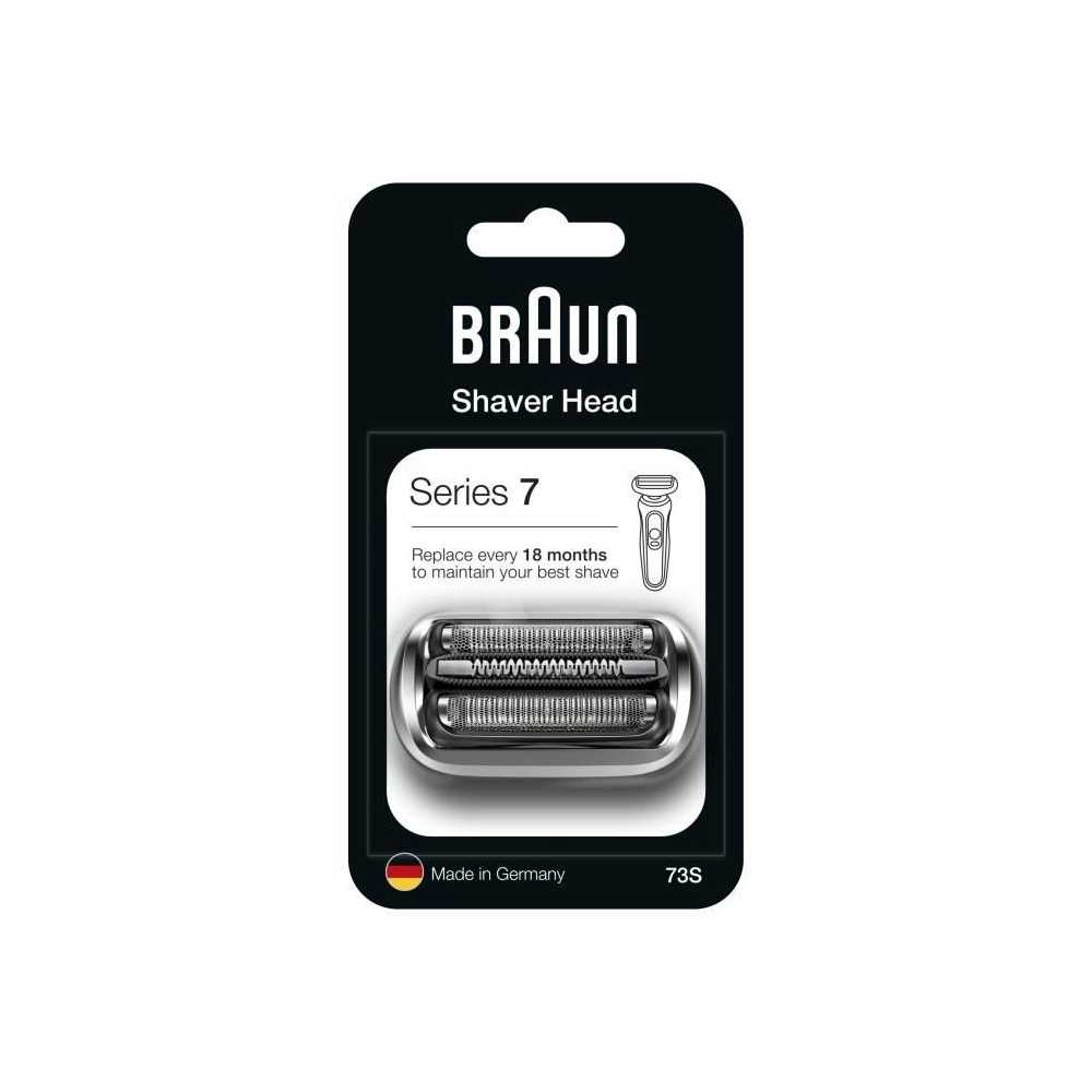 Accessoire rasage Braun TETE DE RASOIR 73S Argenté