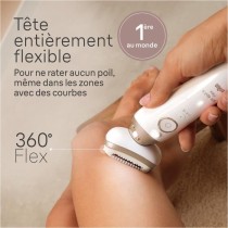 Épilateur électrique - BRAUN - Silk-épil 9 Flex - Épilation Facile