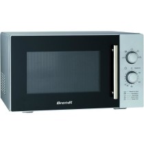 Micro-ondes monofonction pose libre BRANDT SM 2602S silver - 26 L - 90