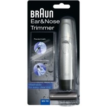 Tondeuse pour oreilles et nez - Braun EN10 - Gris - Autonomie 60 min -