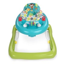 BRIGHT STARTS Trotteur Safari, Jouets interactifs, Hauteur Réglable,