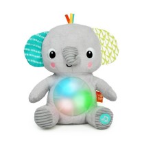 BRIGHT STARTS Jouet peluche éléphant Hug-a-Bye Baby, sons et lumiere