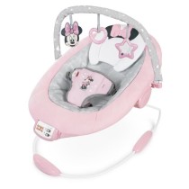 DISNEY BABY Transat Minnie Jolie en Rose, Cale tete ergonomique amovib