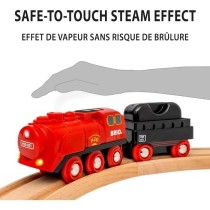 Circuit Locomotive a piles a vapeur - BRIO World - 36017 - Circuit en