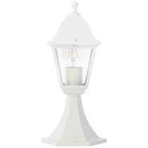 Borne extérieure NISSIE blanc - Brilliant - Métal/verre - IP44 - 1xE