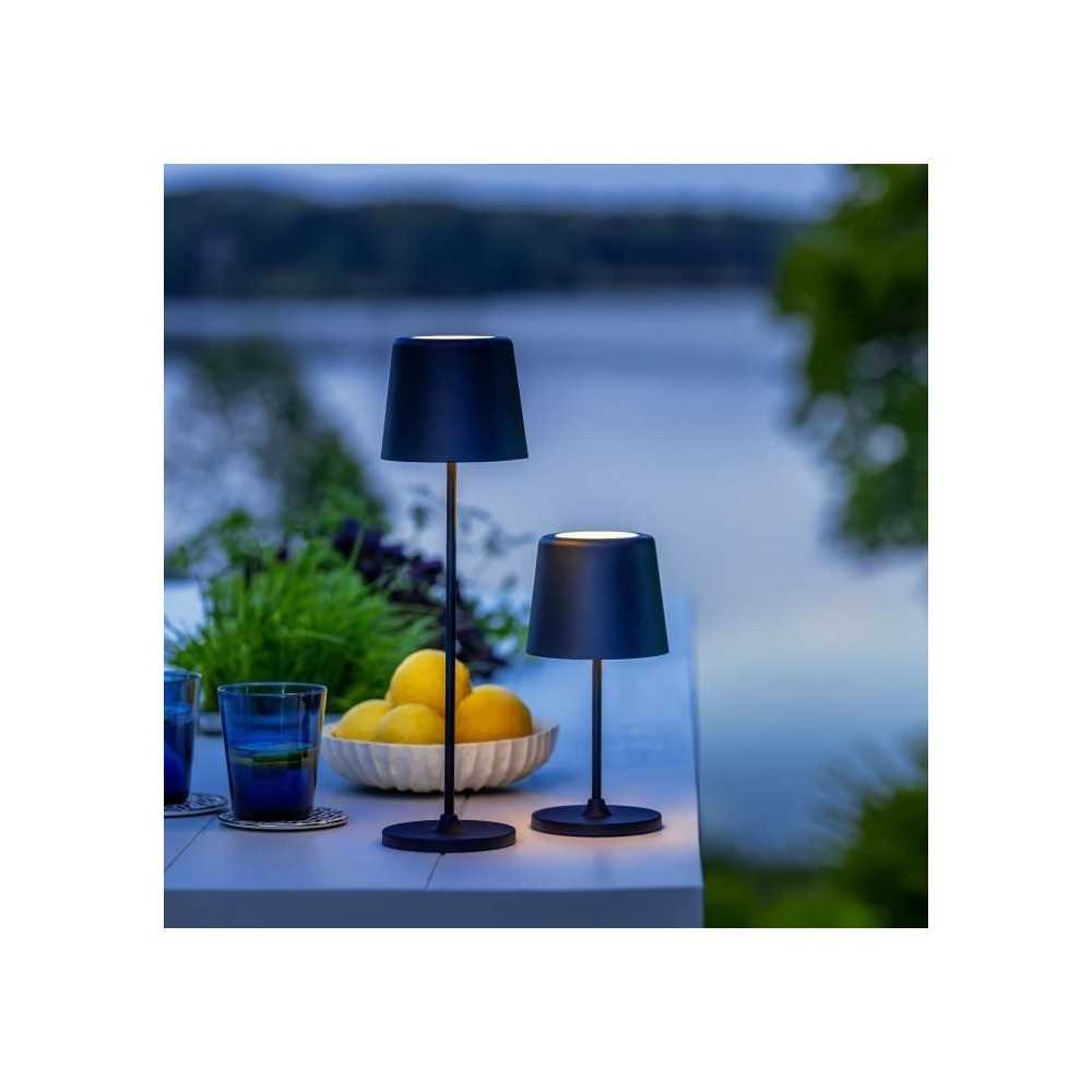 Lampe a poser LED KAAMI BRILLIANT - Noir - Extérieur - 2W - IP44 - M