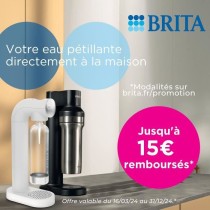 Machine a eau pétillante BRITA sodaTRIO noire