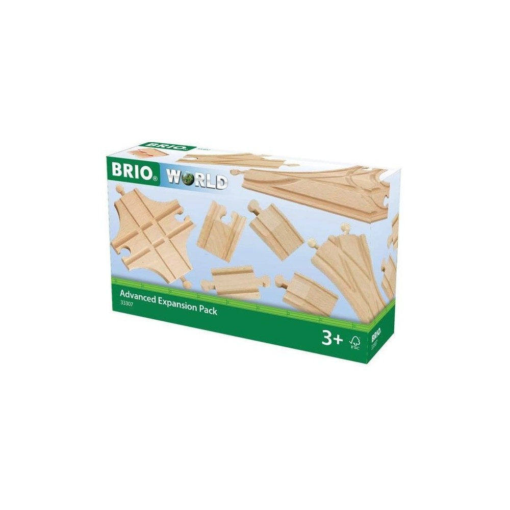 BRIO World - 33307 - Coffret Evolution Avance 11 Rails - Accessoire po