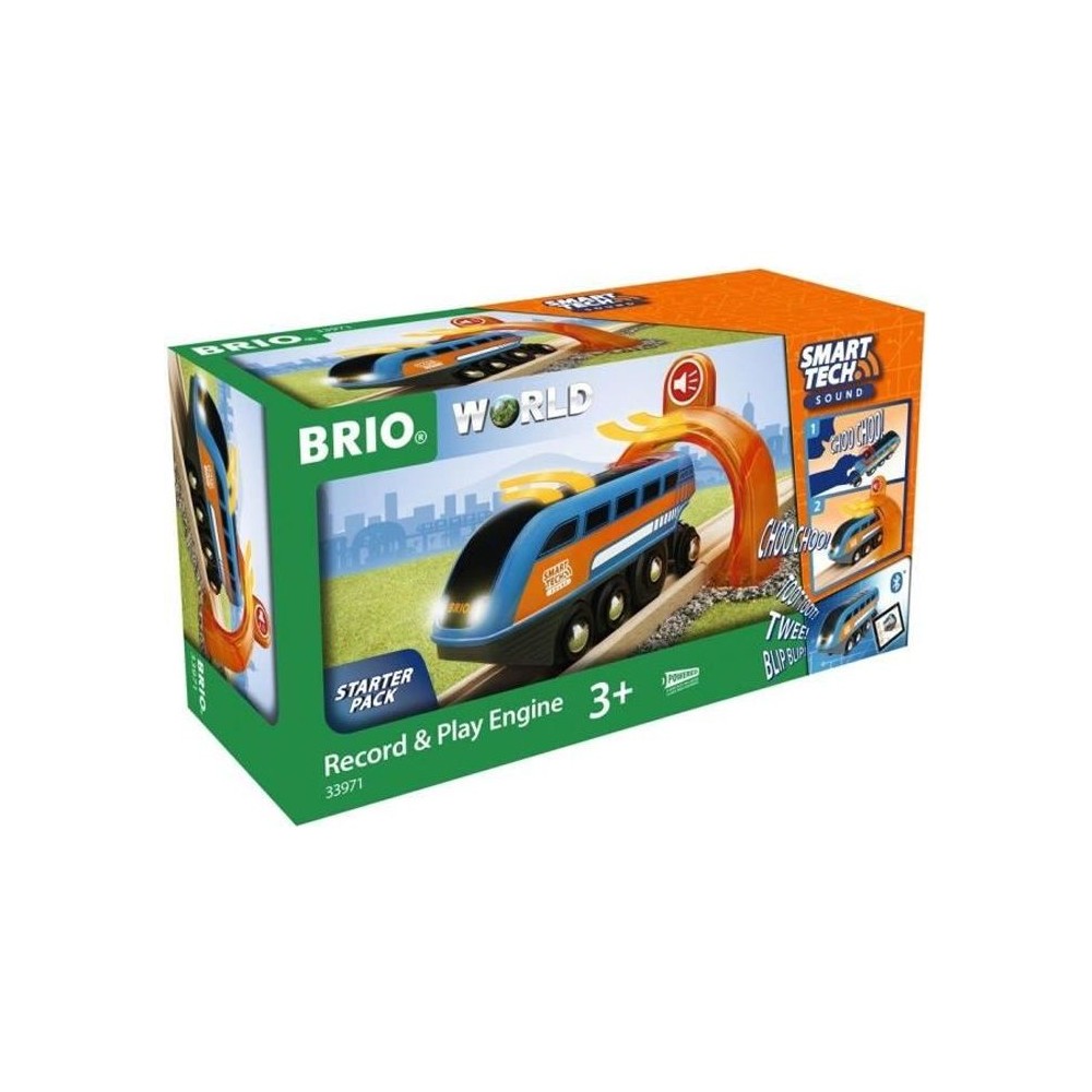 Locomotive a Enregistreur vocal Smart Tech Sound - BRIO - Circuit de t