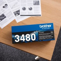 Cartouche de toner BROTHER TN3480 a rendement élevé - Noir