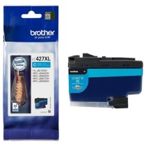 Cartouche d'encre LC427XLC - BROTHER - Cyan - 5000 pages - Pour Brothe