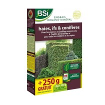 Engrais pour Bio Haie/If/Conifere - BSI - Feuillage vert fonçé - Act