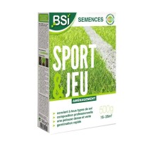 Semences de gazon - BSI - Sport & jeu - Avec enrobage protecteur - Hau