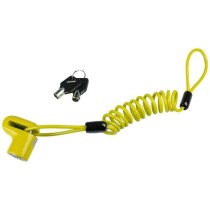 Antivol vélo câble - BURG WACHTER - 520 50 Yellow SB - Câble acier