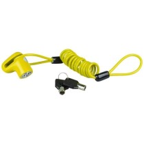 Antivol vélo câble - BURG WACHTER - 520 50 Yellow SB - Câble acier