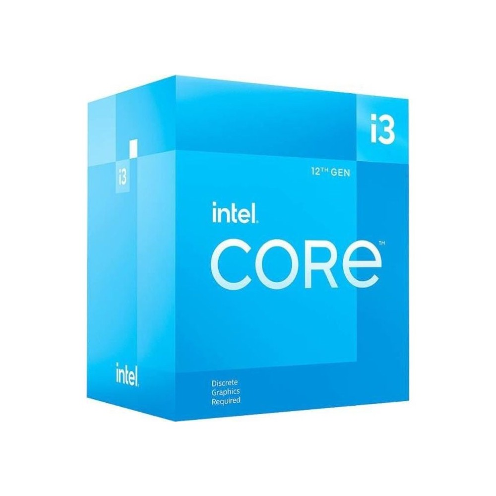 Processeur - INTEL - Core i3-12100F - 12M Cache, jusqu'a 4.30 GHz (BX8