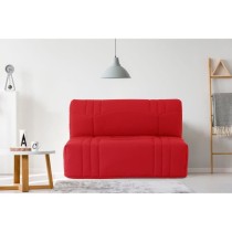 Banquette BZ DREAM - Tissu 100% Coton rouge - Couchage 140x190 cm - Cl