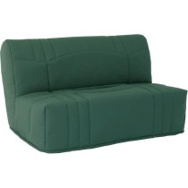 Banquette BZ DREAM - Tissu 100% Coton vert foret - Couchage 140x190 cm