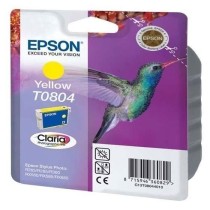 EPSON Cartouche d'encre T0804 Jaune - Colibri (C13T08044011)