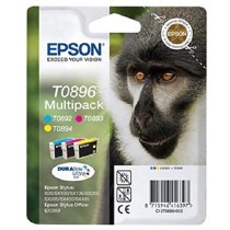 EPSON Multipack T0896 - Singe - Cyan, Magenta, Jaune (C13T08954010)