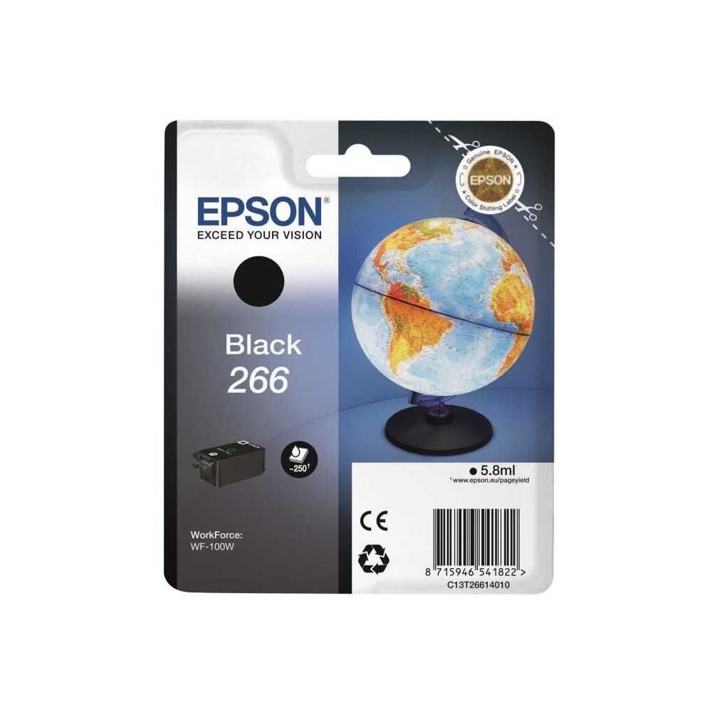 EPSON Cartouche d'encre 266 Noir - Globe (C13T26614010)