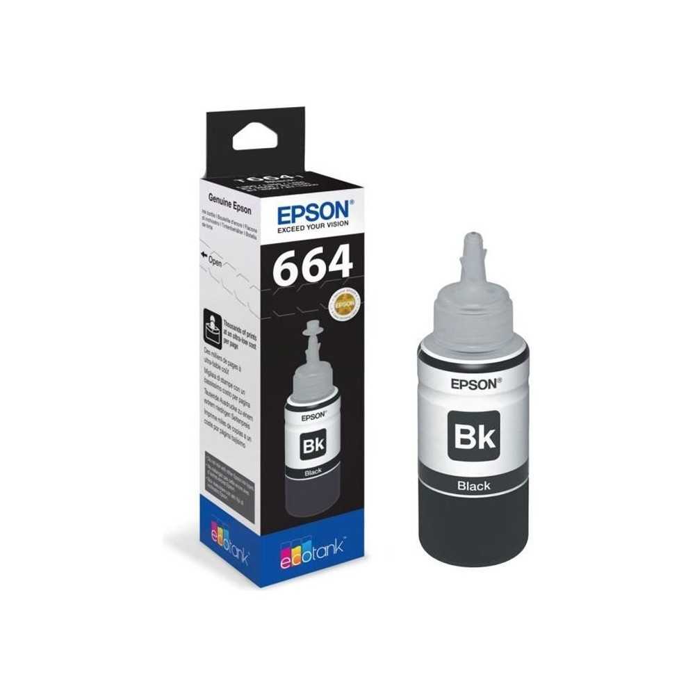 Cartouche d'encre Epson ECOTANK T6641 Noir