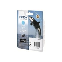 EPSON Cartouche d'encre T7605 Cyan clair - Orque (C13T76054010)