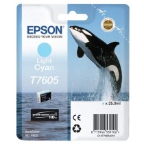 EPSON Cartouche d'encre T7605 Cyan clair - Orque (C13T76054010)