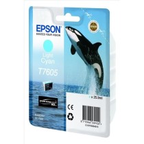 EPSON Cartouche d'encre T7605 Cyan clair - Orque (C13T76054010)