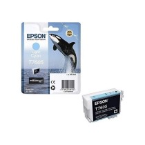 EPSON Cartouche d'encre T7605 Cyan clair - Orque (C13T76054010)