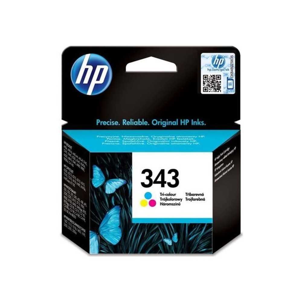 HP 343 Cartouche d'encre trois couleurs authentique (C8766EE) pour HP