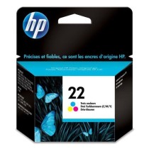 HP 22 Cartouche d'encre trois couleurs authentique (C9352AE) pour HP D