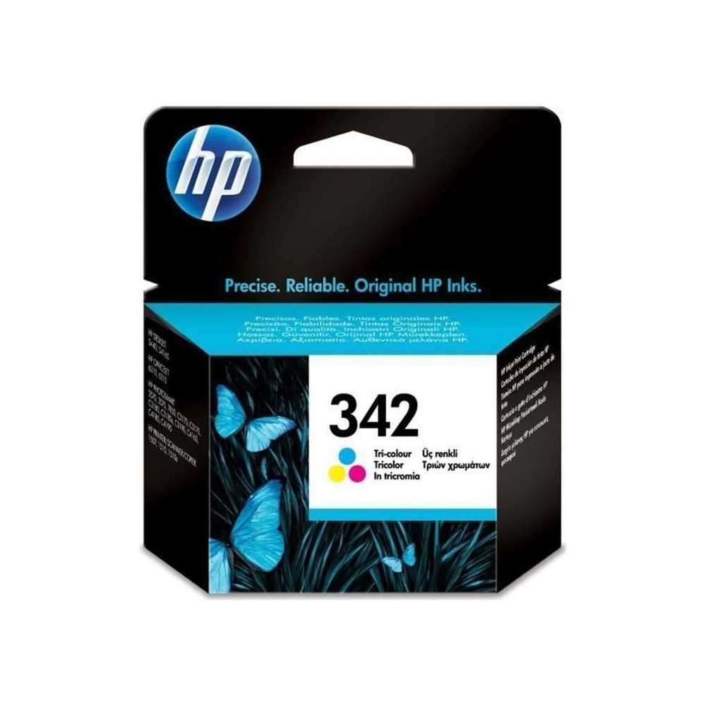 HP 342 Cartouche d'encre trois couleurs authentiques (C9361EE) pour De