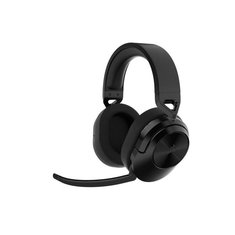 Casque PC Corsair Casque Gaming sans fil HS55 Wireless Carbon, PC et P