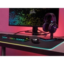 Casque PC Corsair Casque Gaming sans fil HS55 Wireless Carbon, PC et P