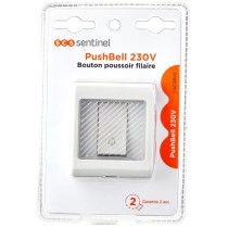 Bouton poussoir SCS SENTINEL 230V - Pouvoir de coupure 16A - IP55 - Bl