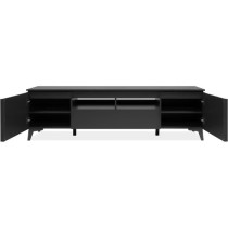 Meuble TV - Bertrix 56A - Ardoise / anthracite - 177x51,5x40 cm - 2 po