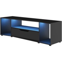 Meuble TV gamer - HACK - Noir - 163 x 45 x 48 cm - DIAGONE