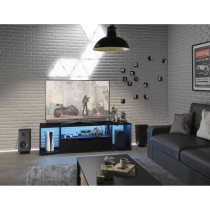 Meuble TV gamer - HACK - Noir - 163 x 45 x 48 cm - DIAGONE