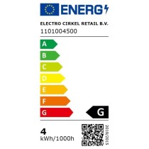 Ampoule LED E14 - CALEX - BALL P45 - Filament droit - 3,5 W - 250 lm -