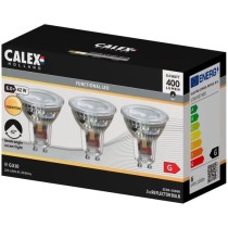 Ampoule LED reflecteur - CALEX - GU10 - 6 W - 400 lm - 3000 K - Intens