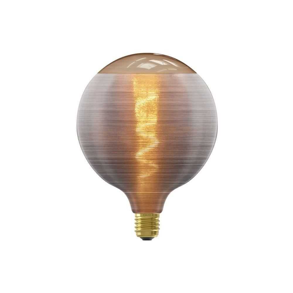 Ampoule LED E27 - CALEX - G125 - Filament en spirale - 4W - 80 lm - 18