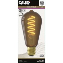 Ampoule LED E27 - CALEX - ST64 RUSTIC - Filament flexible - 4 W - 100