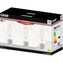 Ampoule LED E27 - CALEX - STANDARD A60 - Filament droit - 7 W - 806 lm